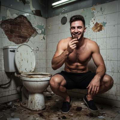 Nothing hotter than a dirty boy getting his fill at a gas station toilet 💦🔥 Who’s ready to dive in? #gayscat #filth #toilet