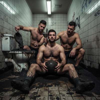 Nothing beats the thrill of a steamy locker room, where the scent of sweat and desire lingers in the air. 😏🔥 Imagine the...