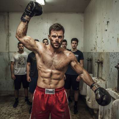 Just found the hottest gay scat scene ever—this ripped fighter is a filthy dream, covered in sweat & mess. Who else loves a...