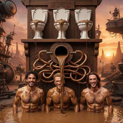 Who needs a gym when you’ve got a shit machine? 😈💦 This pervert’s DIY glory hole is next-level filthy—perfect for raw,...