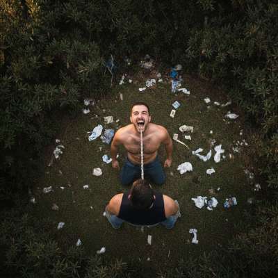 Nothing hotter than getting pissed on by a stranger in the park, surrounded by trash and desire. The thrill of cruising, the...