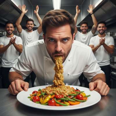 Chef’s new dish? A masterpiece of filth—splattered cum, sticky fingers, and a kitchen that’s never been dirtier. The whole...