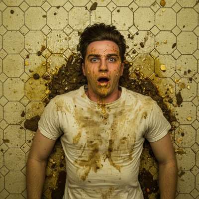 Nothing hotter than a boy covered in filth, messy and wild. The stench of shit and vomit, the thrill of being so fucking...