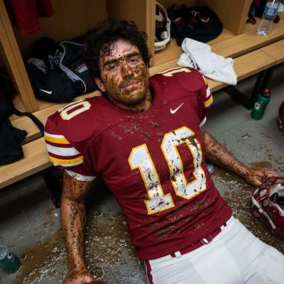 Football star covered in cum, puke & shit—dirty, desperate, and loving every second. Who wouldn’t want to be worshipped like...
