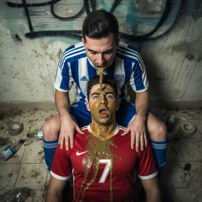 Nothing hotter than a football player getting his mouth filled with puke by his teammate. 🤤💦 The raw, messy energy is...