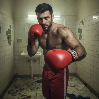🔥💦 The Spanish boxer flexes in a filthy toilet—raw, unapologetic, and dripping with sweat & desire. Who’s ready to get...
