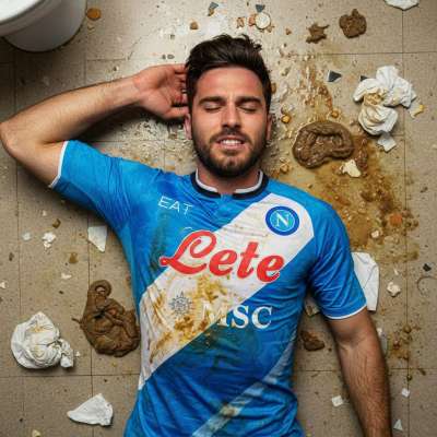 Nothing hotter than a sweaty, depraved footballer sprawled in his own filth—vomit, piss, and shit mixing under him. The...