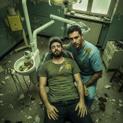 Ever had a dentist who loves a messy patient? 😈 This doc can’t resist when you’re full of shit—his hands, his mouth, his...