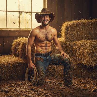 Ride dirty, ride free! 🤠💦 This cowboy’s got a filthy secret—covered in scat, loving every second. Who’s ready to join the...