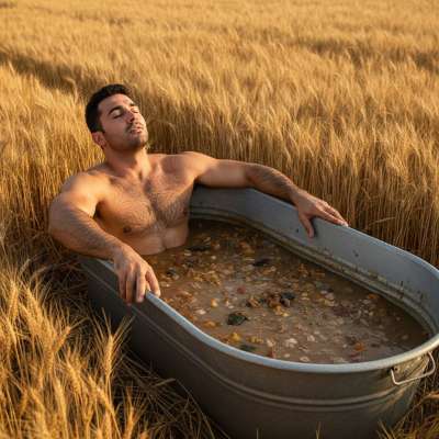 Nothing beats a dirty break in the fields—drowning in shit & vomit while the sun kisses your skin. Pure, filthy bliss....