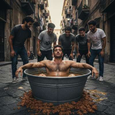 Nothing hotter than a depraved boy bathing in his own filth, letting strangers watch as he revels in his mess. Pure,...