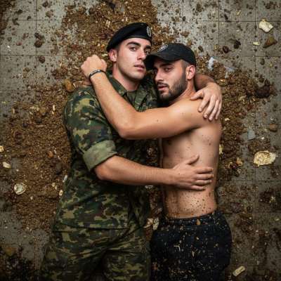 Nothing hotter than a soldier’s uniform pressed against your skin, his hands gripping you tight as you both melt into the...