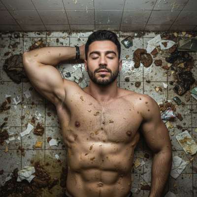 Nothing hotter than a pig rolling in shit & puke, covered in filth, begging for more. The messier, the better—let’s...