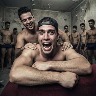 10 hung guys lining up to wreck my tight hole & flood me with their thick loads 😈🔥 Who’s next? #gangbang #hairy