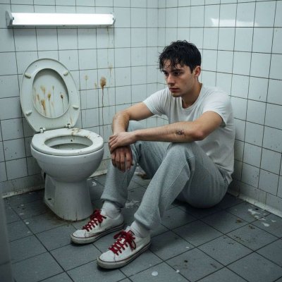 Nothing hotter than a dirty boy in a filthy bathroom, pants down, ass out, ready to get wrecked. 😈🔥 #gayscat #perverts...