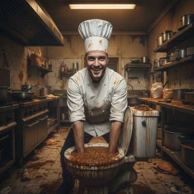 Nothing beats a gourmet shit feast 🍽️💩 when the right guy serves it up. Pure, raw, and irresistible. #gayscat #chefs...