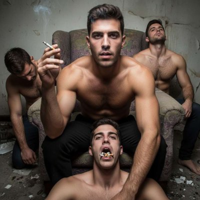 Nothing hotter than a submissive boy letting his Dom ash out on him. The way he trembles, the way he takes it—pure devotion....
