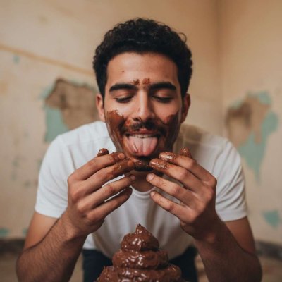 Nothing beats the thrill of diving into a steaming pile of filth—pure, unfiltered depravity at its finest. 😈💦 #gayscat...