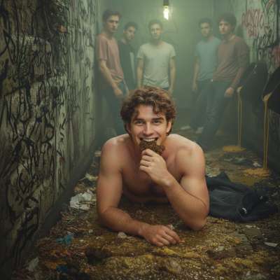 Nothing hotter than a dirty boy licking shit off a filthy floor in a public bathroom. 😈💦 The smell, the taste, the...