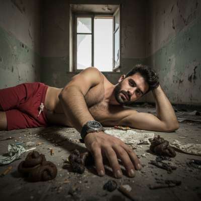 Nothing hotter than a gorgeous guy lost in filth, surrounded by the raw, primal scent of human waste. The dirtier, the...
