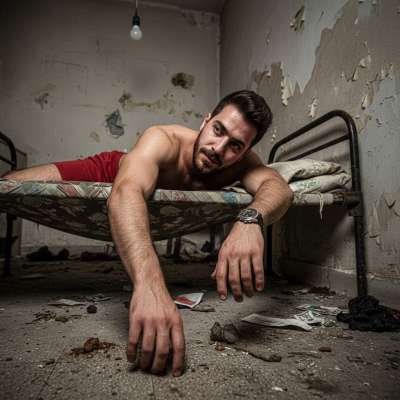 Nothing hotter than a gorgeous guy lost in filth, surrounded by the raw, messy truth of desire. 😈🔥 #dirtyfantasy #perverts...