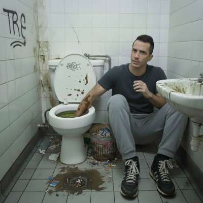 Nothing hotter than a filthy pervert diving into a shit-stained toilet for that raw, dirty thrill. 😈💦 #gayscat #perverts...
