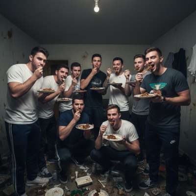 Nothing beats a frat party where the boys get down and dirty—literally! 😈🍑 Who’s ready to dive into some scat fun? #gayscat...