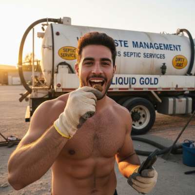 Working in a sewer company? For this pervert, it’s a dream! 😈 #gayscat #dirtyfantasy #perverts #workers #inpublic
