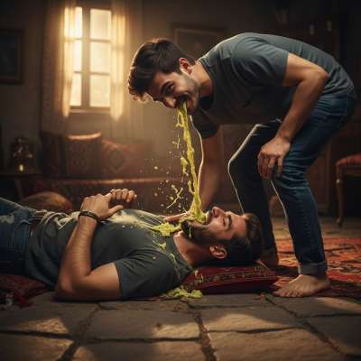 Nothing hotter than a messy, drunken makeout session ending in a surprise gaypuke moment. 🤢💦 Who else loves the raw,...