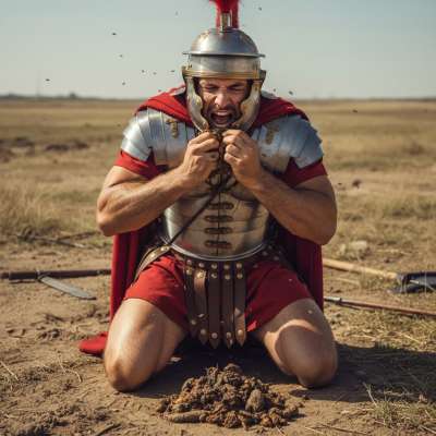 Feast like a Roman emperor 🏛️💩 Dive into the filth, savor every bite—no shame, just pure, primal pleasure. #gayscat...