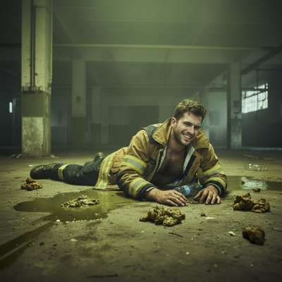 Nothing hotter than a firefighter covered in filth—dripping with sweat, vomit, and shit, panting for more. Who’s ready to...