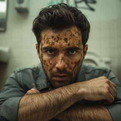 Nothing hotter than a guy covered in shit, grinning like he just won the filthiest prize. 😈💦 #gayscat #perverts #dirtyscouts...