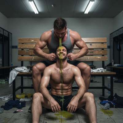 Nothing hotter than an athlete’s sweat mixing with your tears as he vomits all over your face. 🤢💦 The messier, the...