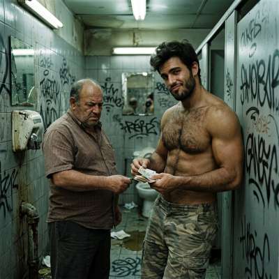 That filthy boy in the public toilet, spreading his legs for cash 💰🔥 #escortboys #moneyslut #toilet #hairy