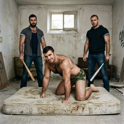 Ad some guys love rough sex. This guy sought out two violent hooligans and begged them to beat him up 💪🔥 #punks #humiliation...
