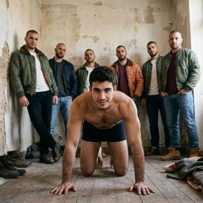6 hungry dicks ready to wreck your tight hole 😈🔥 #perverts #humiliation #submission #dominance #street