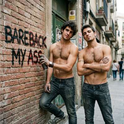 Bareback mu ass 🍑🔥 Let’s leave no surface unmarked tonight. #perverts #bareback #inpublic #street