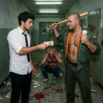 Rich guys paying skinheads to fight dirty? That’s the hottest power play 🔥 #brutal #skinheads #rough #humiliation #dominance...