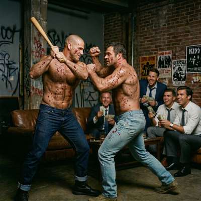 Two skinheads brawl for some rich perverts’ pleasure 💋🔥 #brutal #skinheads #gaysadism #rough #street