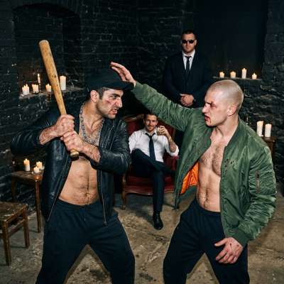 Rich boys paid to fight bloody for a pervert’s sick thrill 🩸💋 #gaysadism #brutal #gladiators #rough #blood #dominance