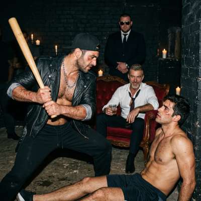 Rich boys love to watch us fight for their sick thrills 💪🔥 #brutal #humiliation #dominance #bdsm #hairy