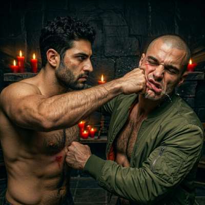 love it rough 💪🔥 Nothing hotter than a furry dude throwing hands while you’re pinned down. #brutal #perverts #rough...