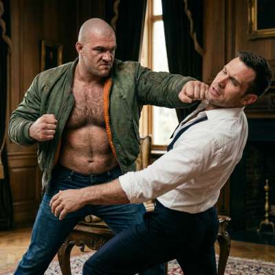 Rich skinhead beats a masochist raw—no mercy, just pain. 🔥💦 #brutal #perverts #skinheads #rough #dominance
