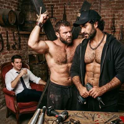 Rich boys love breaking their toys 💀🔨 #brutal #hairy #bdsm #dominance