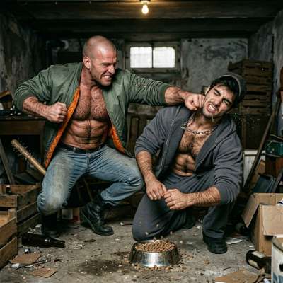 Skinhead beats a twink raw doggy style while he slurps from a dog bowl 🐕💦 #gayscat #skinheads #humiliation #dominance #rough...