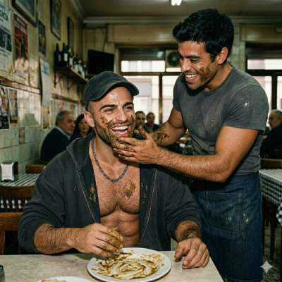 I just ate shit at the restaurant, the waiter smeared it all over my face while I moaned in pleasure 😈💦 #gayscat #perverts...