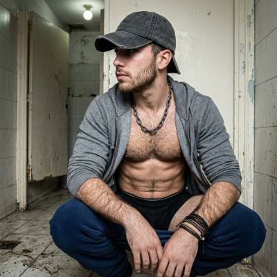 That twink in the public bathroom, legs spread wide, letting me fuck his tight hole raw while he moans like a slut. His ass...