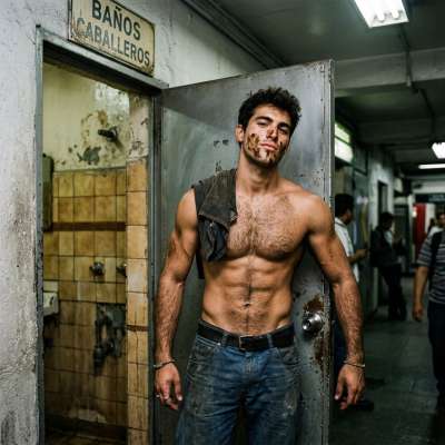 That filthy little twink smeared his shit all over my face in the public toilet, and I fucking loved every second of it....
