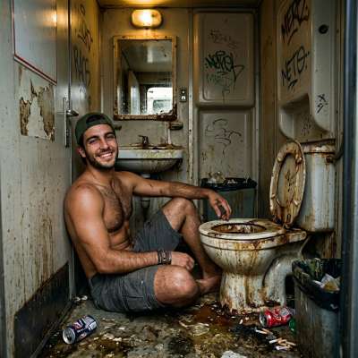 Fuck yeah, nothing like a tight ass covered in warm, stinky shit while you fuck him raw on the train floor 🚆💩🔥 #gayscat...