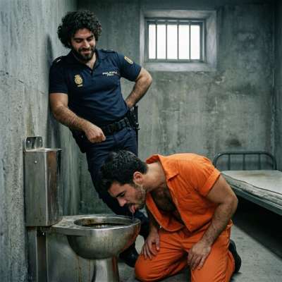 Fuck yeah, that dirty cop made that prisoner lick the filthy toilet bowl clean 🤢💦 #gayscat #dirtycops #dirtyprison...